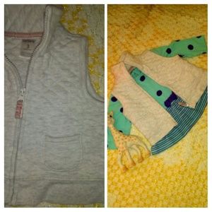 Carter's❄quilted baby vest